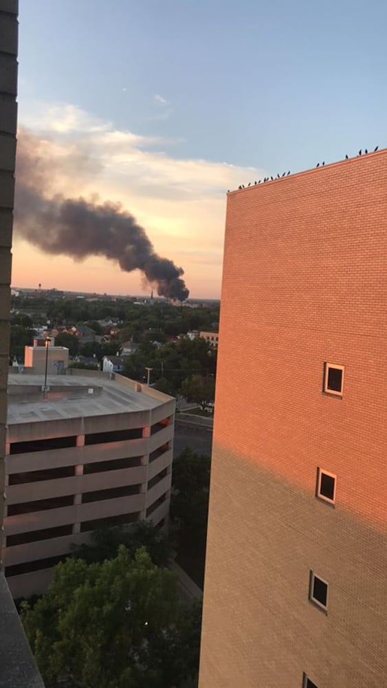 Downtown Dayton Fire