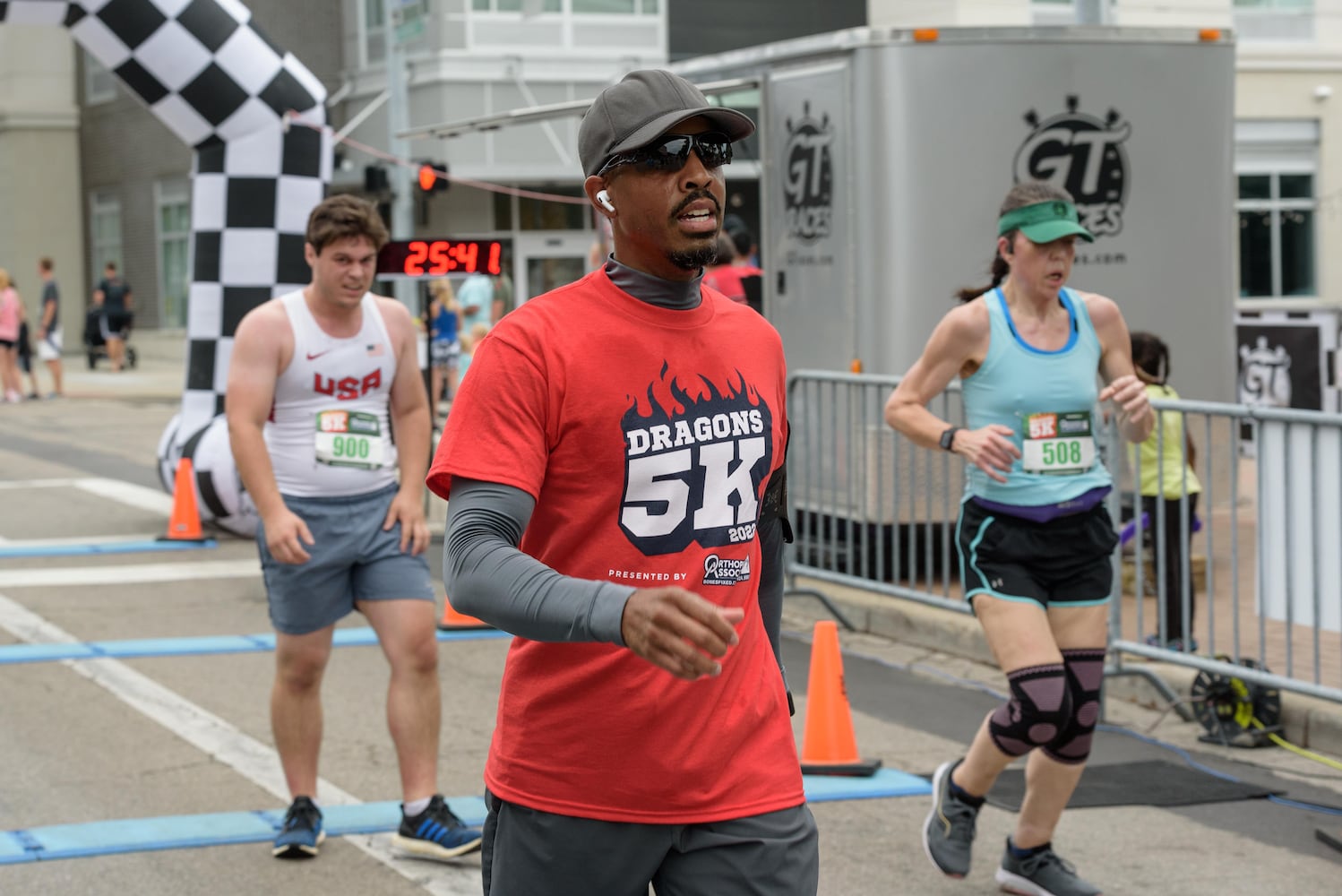 PHOTOS: Did we spot you running in the Dragons 5K at Day Air Ballpark?