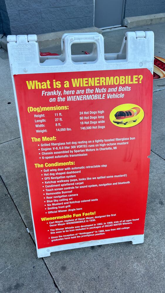 PHOTOS: The Oscar Mayer Wienermobile visits Huber Heights
