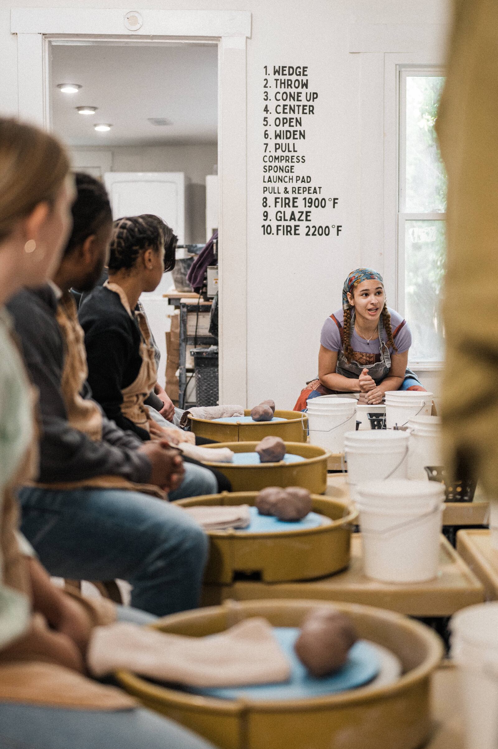 Sarah Richard opened MADE, a ceramic art studio at 1619 E. Fifth St. in Dayton’s St. Anne’s Hill neighborhood, in 2022 (CONTRIBUTED PHOTO).