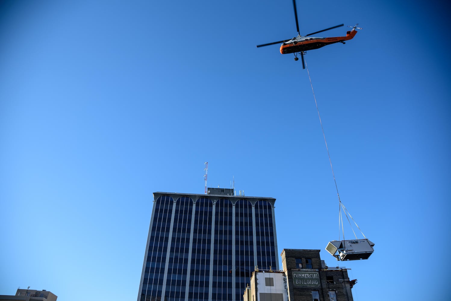 PHOTOS: Special delivery to Dayton Arcade