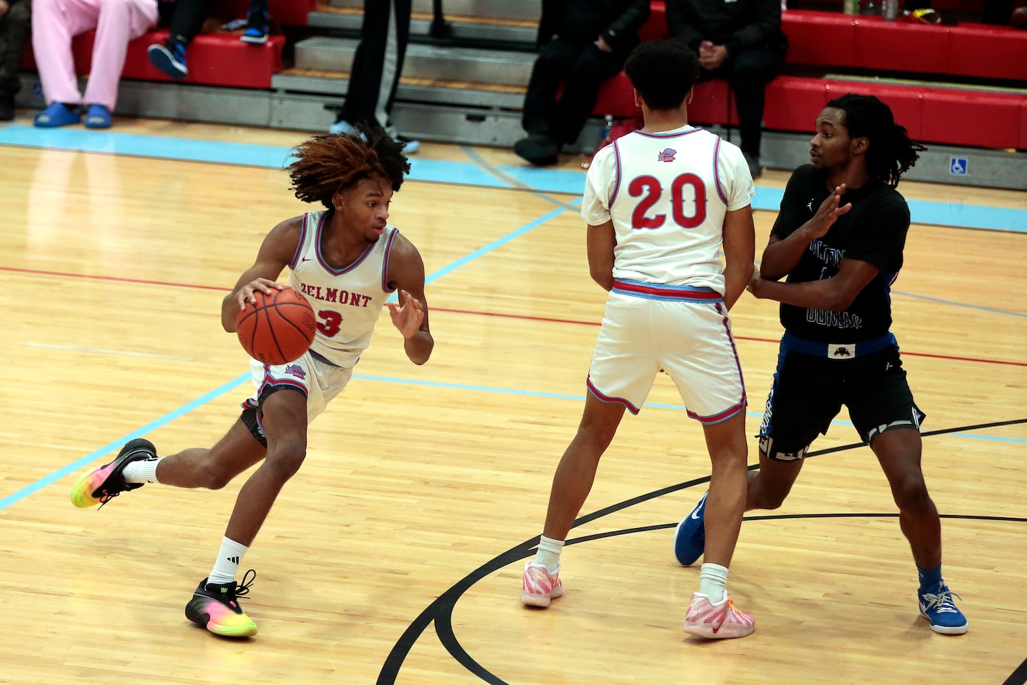 Dunbar Belmont basketball