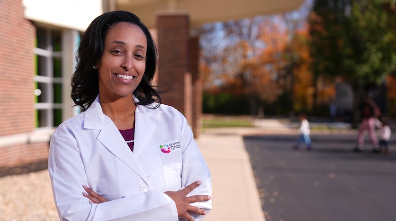Cincinnati Children’s Centerville opened two years ago to provide specialty care close to families in Dayton and will now begin seeing pediatric primary care patients on Jan. 21 after bringing Dr. Zenar Yohannes on board. CONTRIBUTED