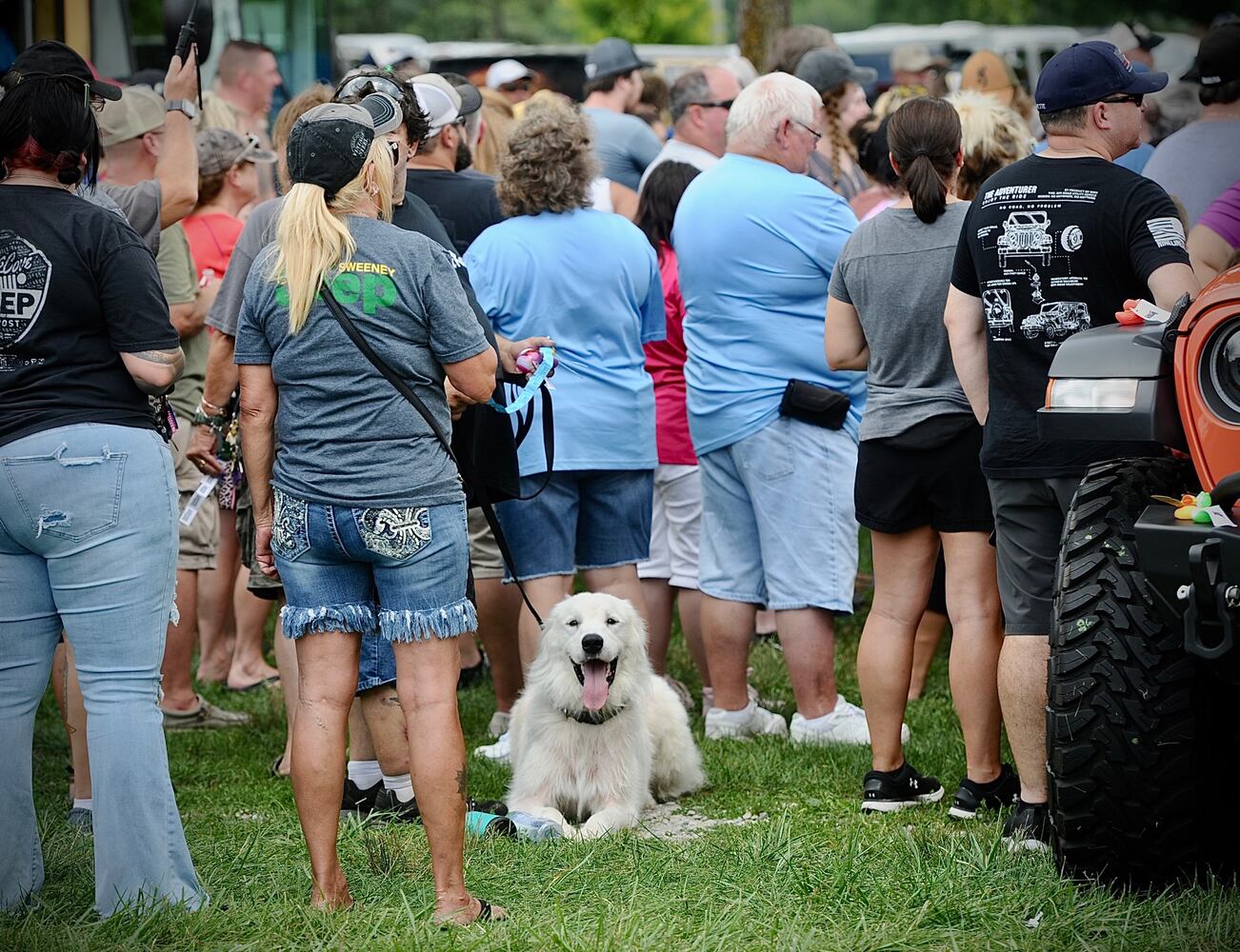 The Jeep Lifestyle Meet and Greet at Young’s Jersey Dairy Saturday August 6, 2022. MARSHALL GORBY \STAFF