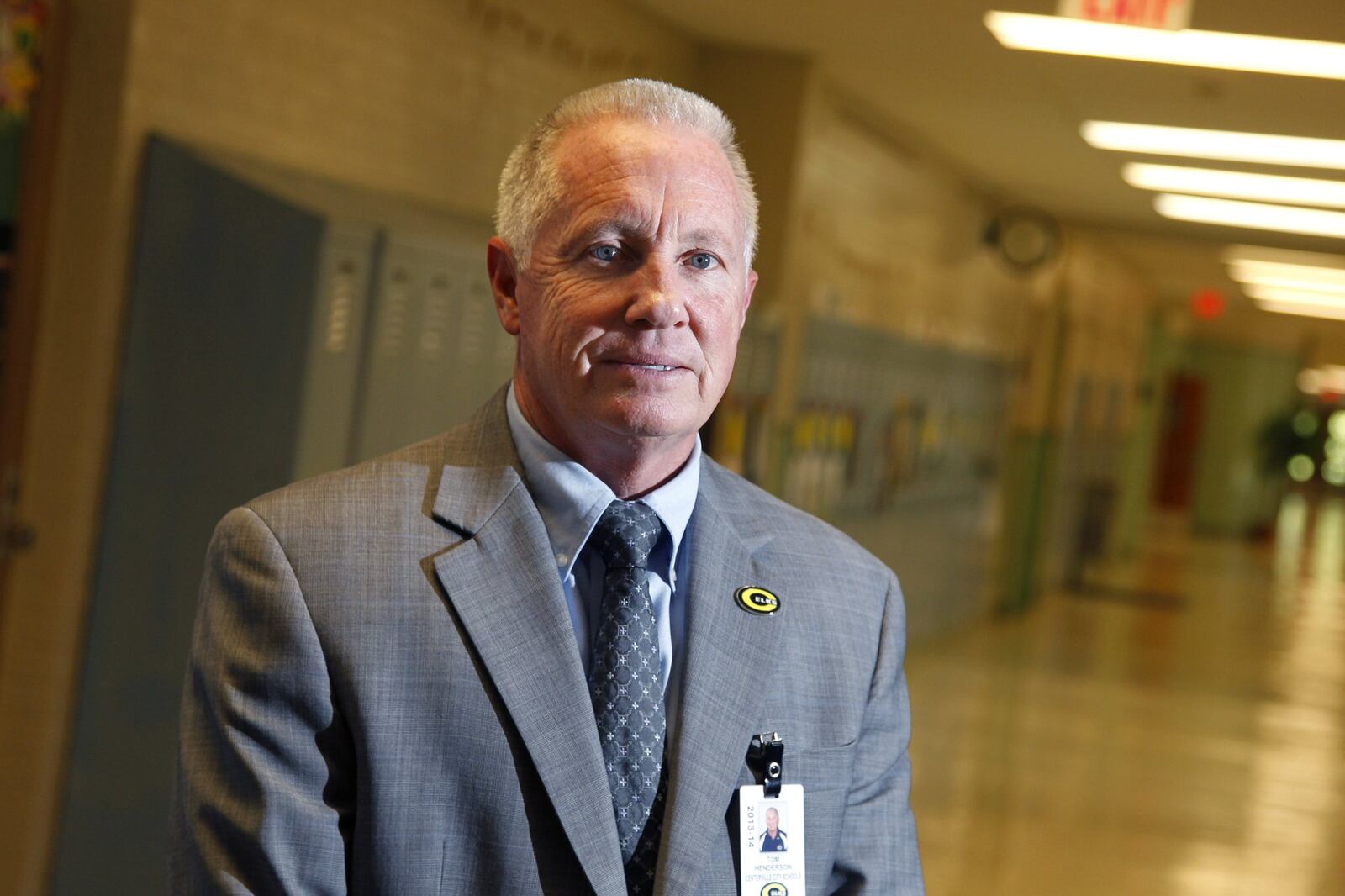 Dr. Tom Henderson is the superintendent of Centerville City Schools, one of 13 school districts with tax issues on the Nov. 5 ballot. LISA POWELL / STAFF