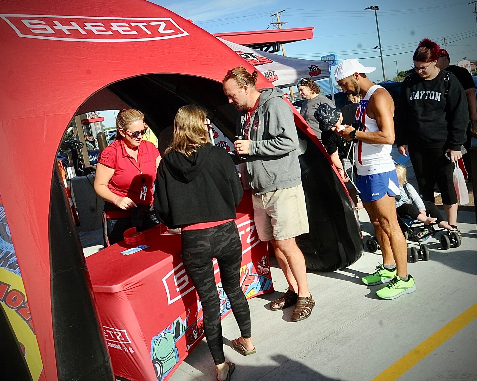 The grand opening of the new Sheetz store in Huber Heights in August 2023. MARSHALL GORBY / STAFF