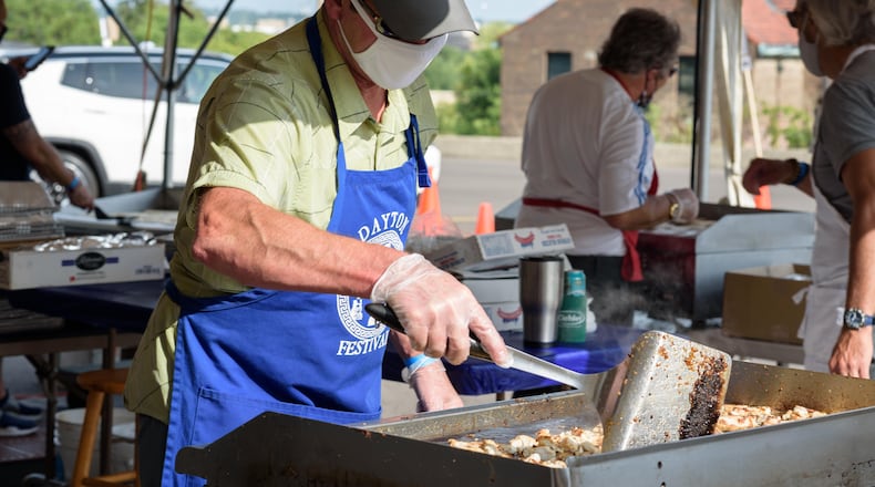 The Dayton Greek Festival will once again be a drive-thru event this year, where people who have placed online orders can pick up their food on Sept. 10, 11 and 12. TOM GILLIAM/CONTRIBUTING PHOTOGRAPHER