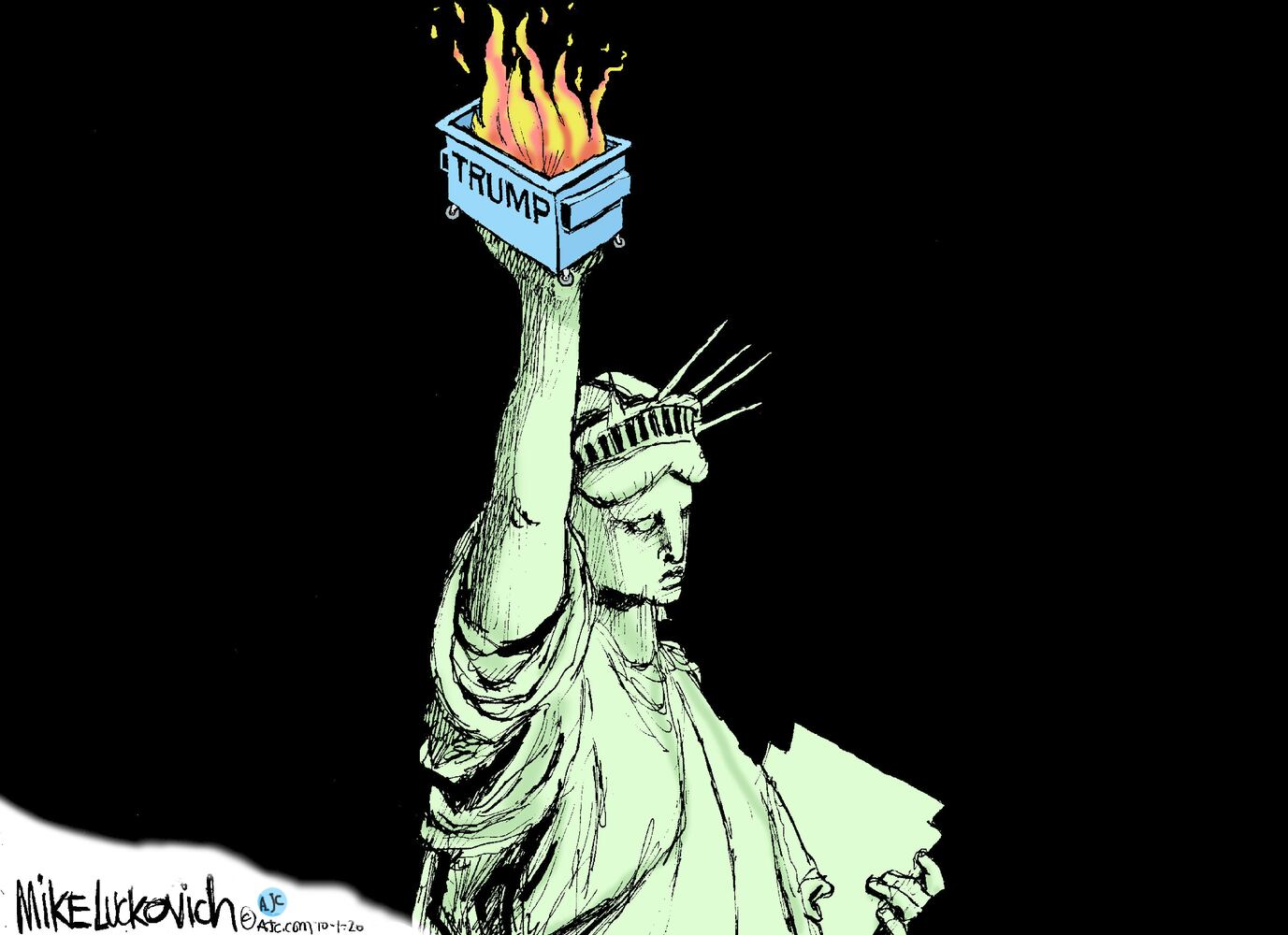 Week in cartoons: Trump's taxes, the presidential debate and more
