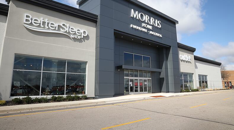 The Morris Home Furniture and Mattress store in Beavercreek. BILL LACKEY/STAFF