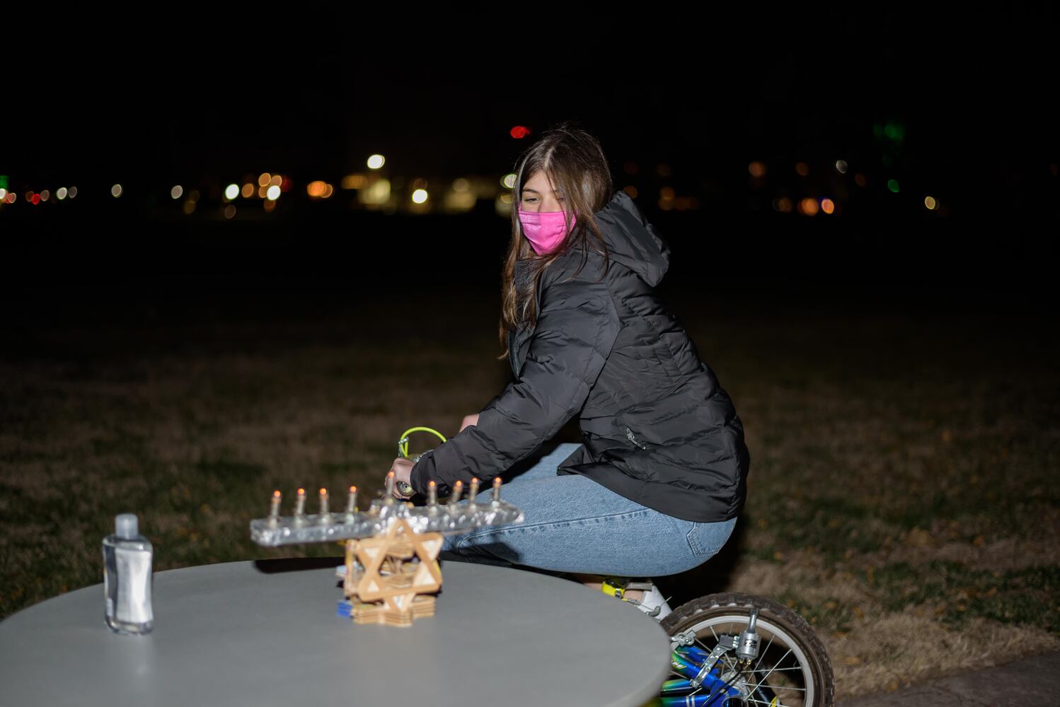 PHOTOS: Temple Israel's Hanukkah Drive-Thru Experience