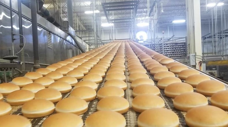 Buns that will soon surround McDonald's hamburgers. CONTRIBUTED