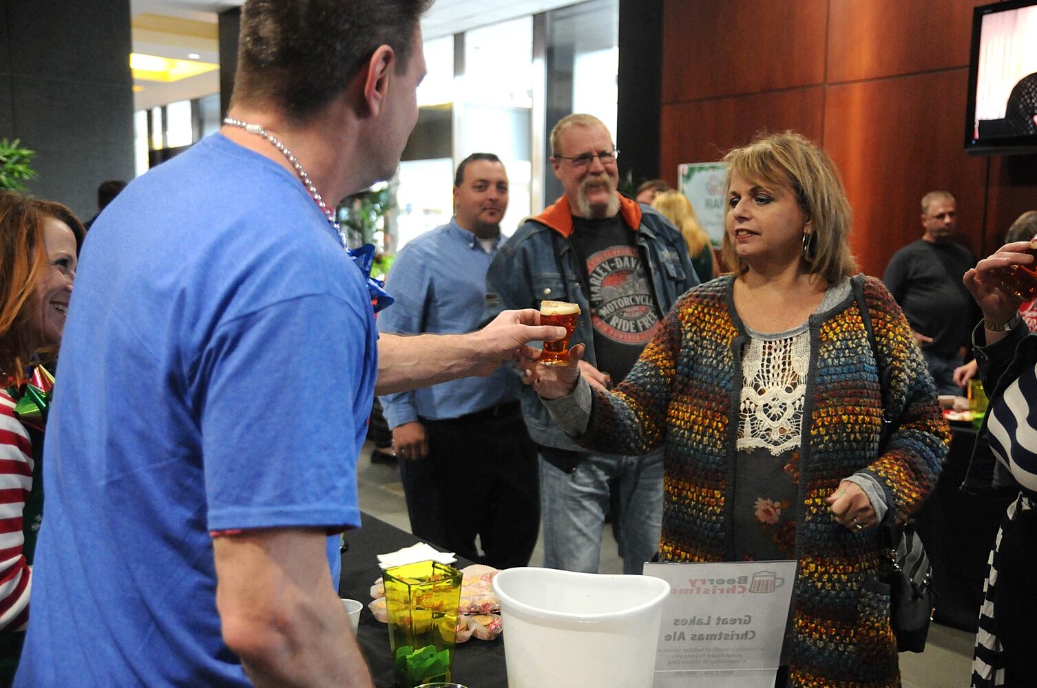 PHOTOS: Beery Christmas beer tasting helps ring in the holiday season