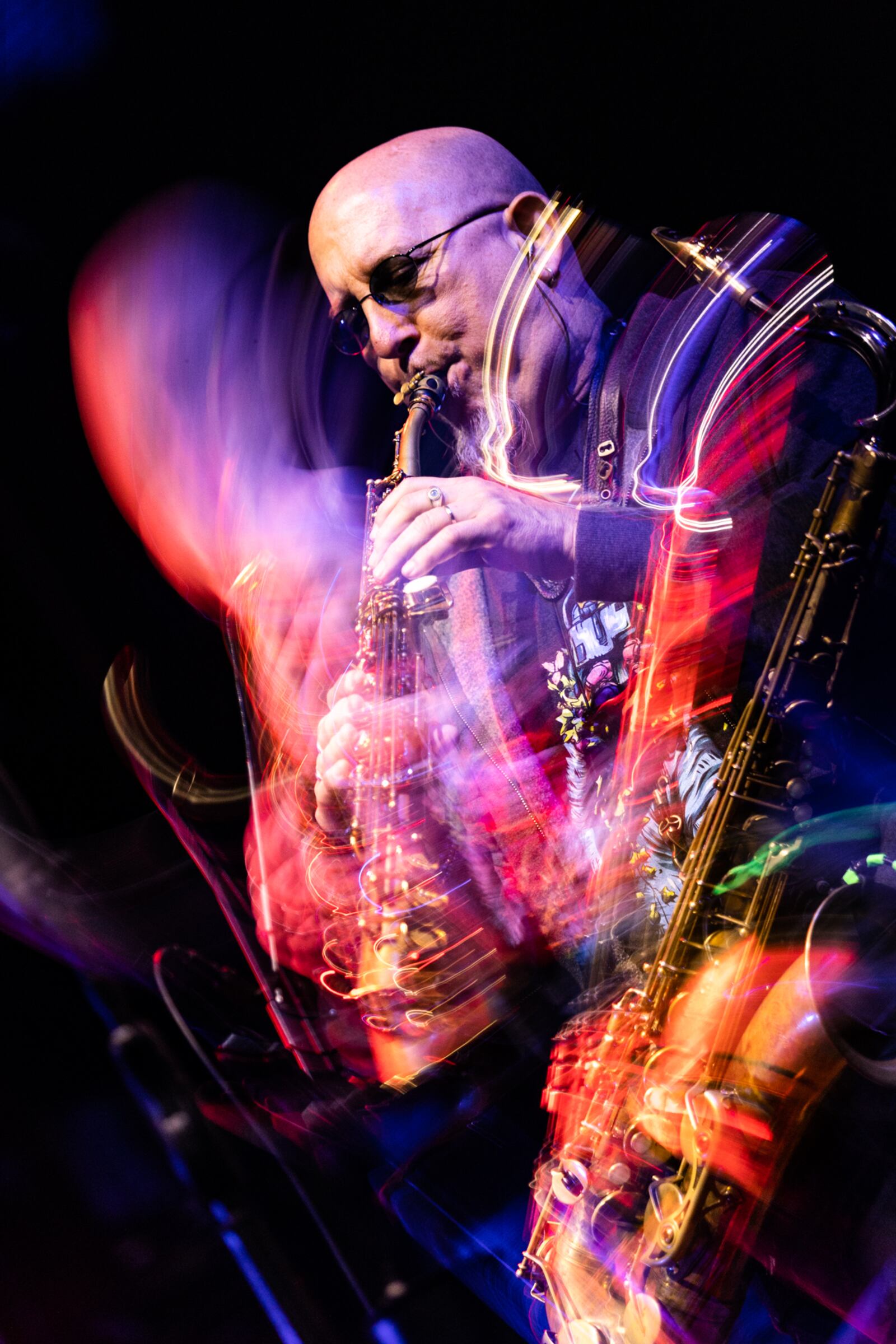 Massachusetts native Jeff Coffin (saxophone) will be joined by Bob Lanzetti (guitar), Felix Pastorius (bass) and Jordan Perlson (drums) when he performs at Weekend of Jazz at Beavercreek High School on Saturday, Feb. 24.