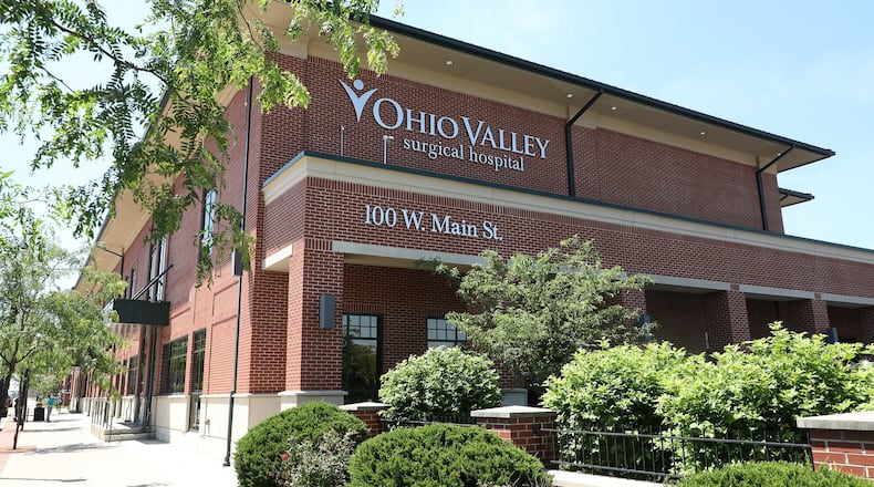 The Ohio Valley Surgical Hospital. Bill Lackey/Staff