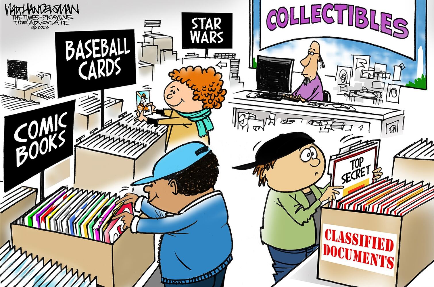 WEEK IN CARTOONS: Classified documents, mass shootings and more