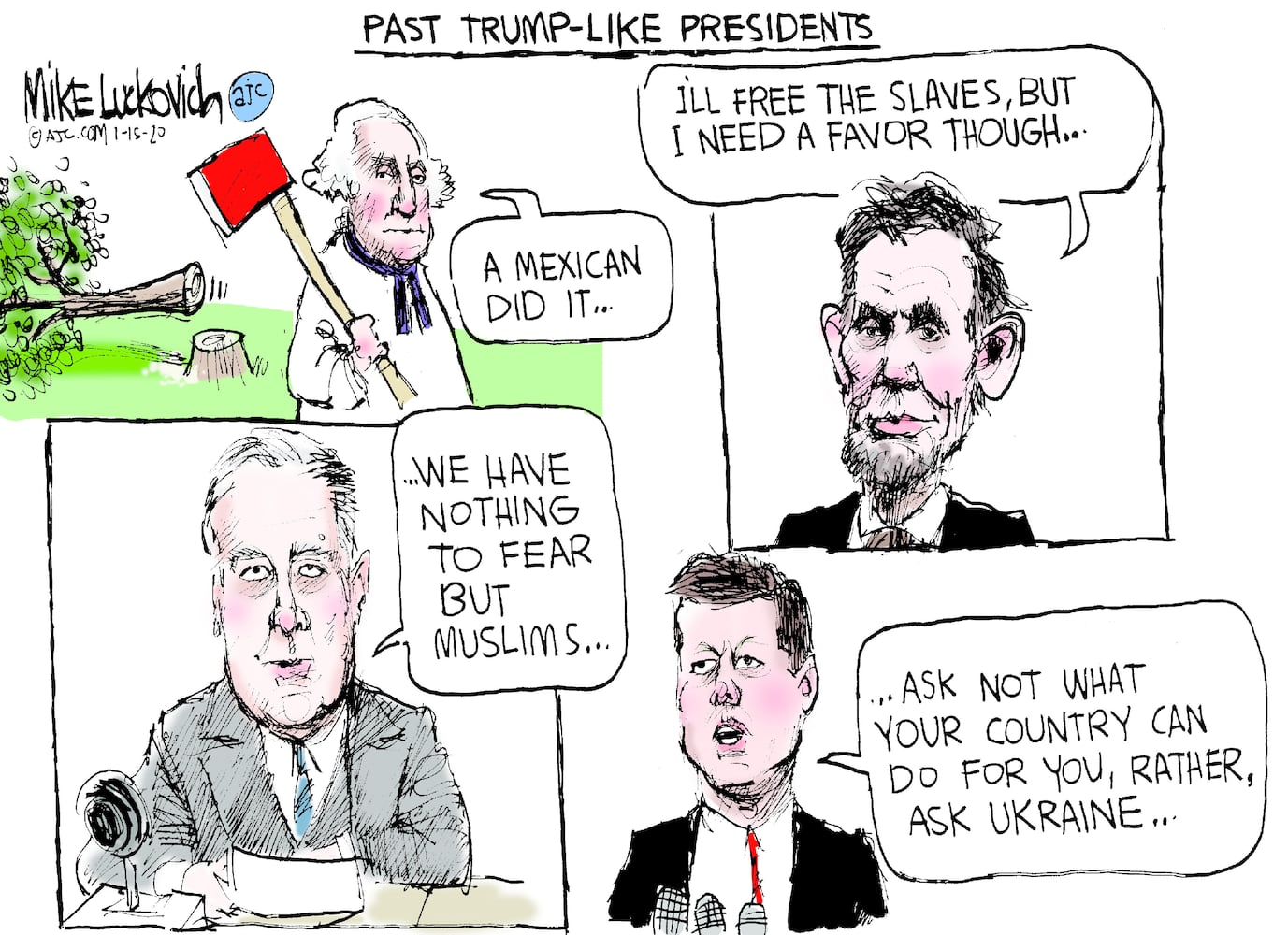 Week in cartoons: Boeing, Mitch McConnell and more
