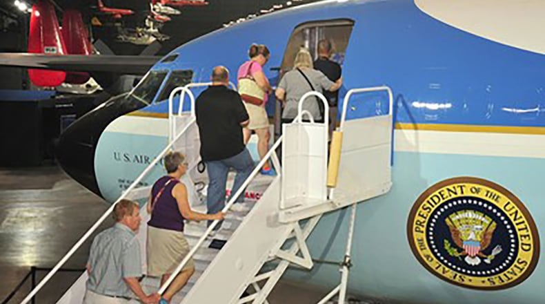 This Presidents Day, visitors to the National Museum of the U.S. Air Force will have the opportunity to interact with various Air Force One subject matter experts, including former pilots and crew. Plus, they can walk through four Presidential aircraft. The Presidents Day Plane Talks will be in the Presidential Gallery in Bldg. 4. (U.S. Air Force photo)