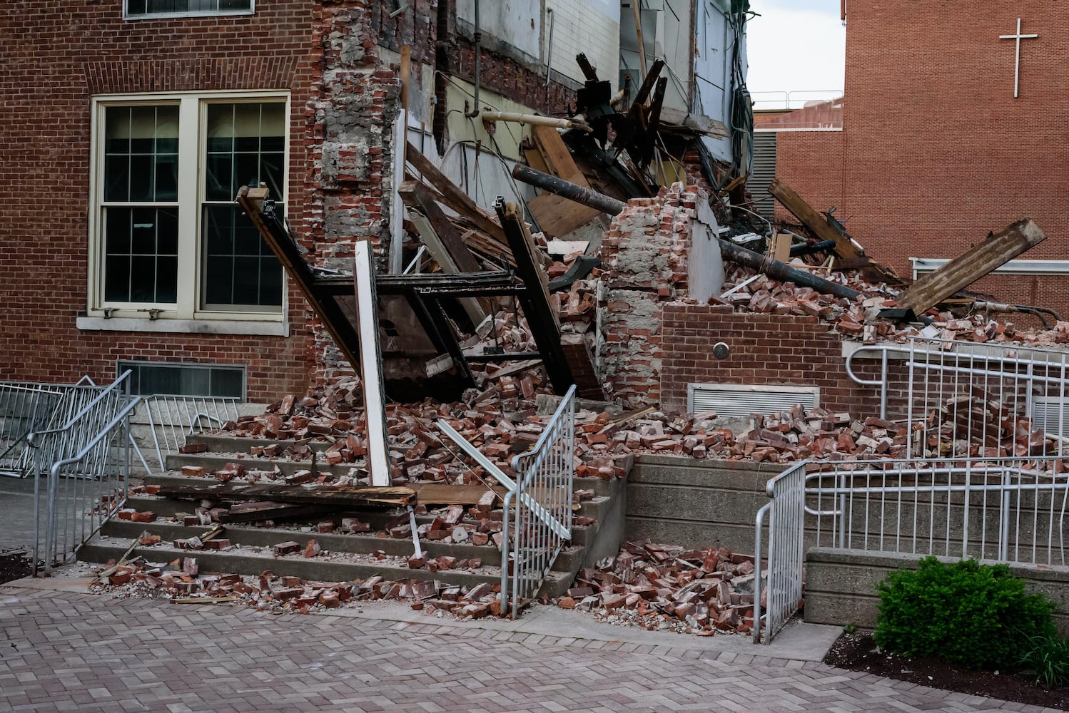 PHOTOS: Demolition of UD's Chaminade Hall