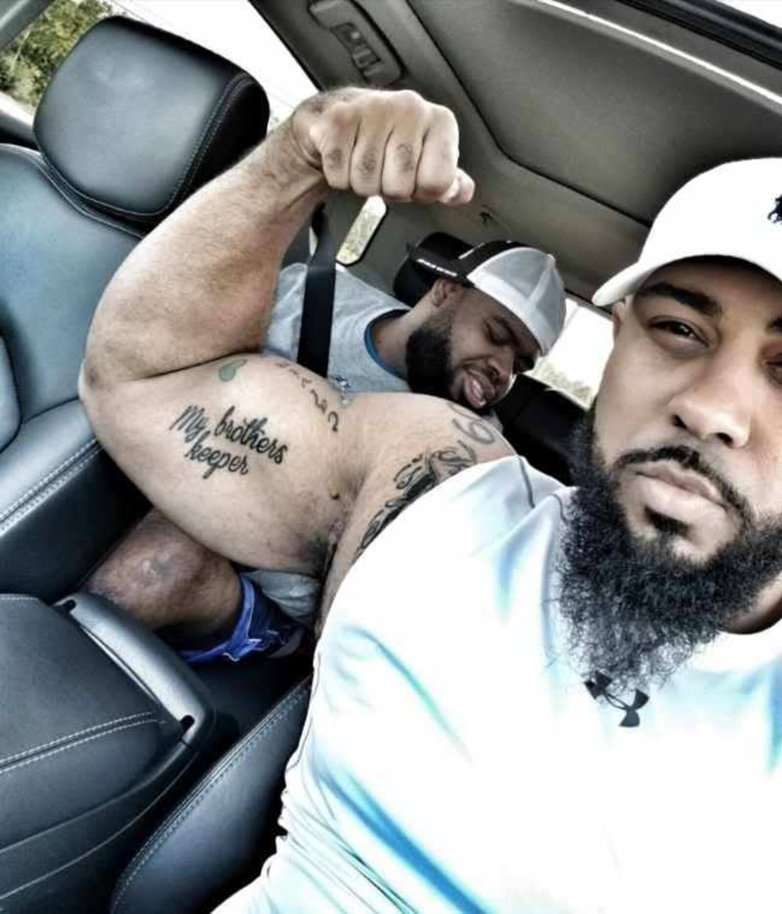 Cal Smith (back) and Tony Smith (front) are two Dayton brothers with a one-of-a-kind relationship.