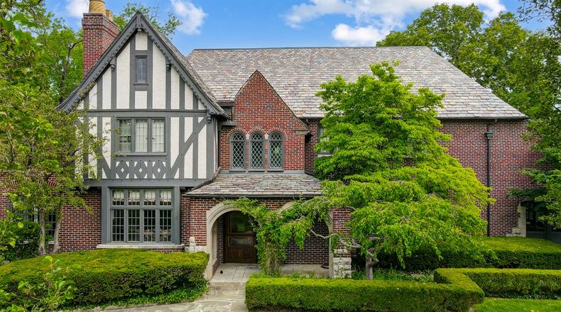 Listed for $1.495 million by Coldwell Banker and built in 1927, the brick-and-stucco Tudor at 225 Haver Road in Oakwood has 5,811 square feet of living space, plus the finished basement. CONTRIBUTED