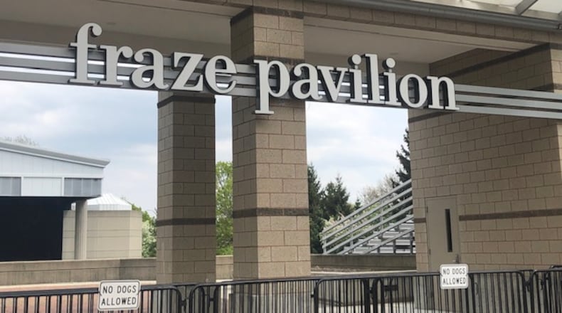 The Fraze Pavilion in Kettering. NICK BLIZZARD/STAFF