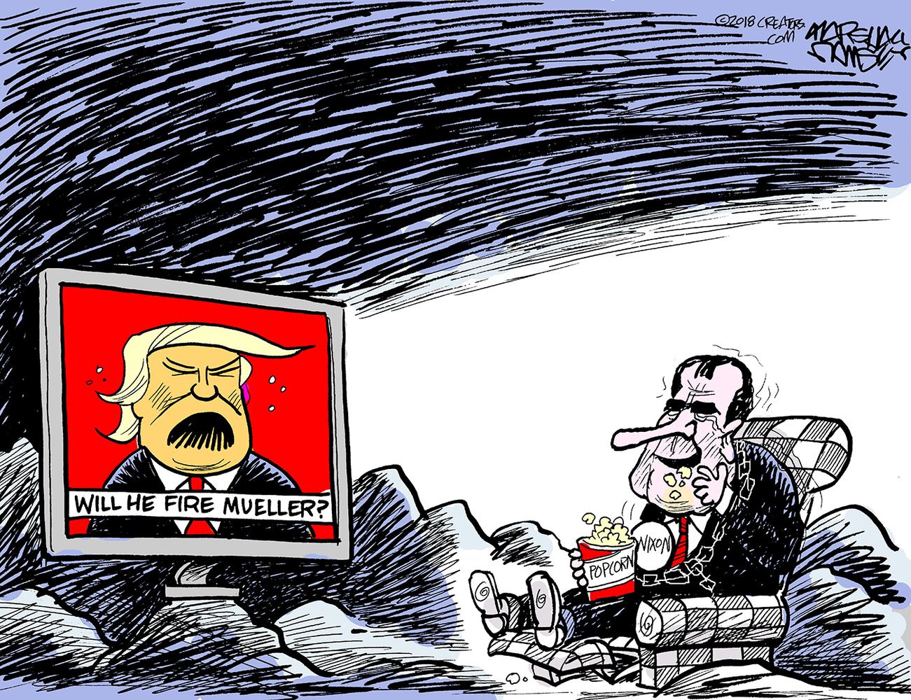 Week in cartoons: Robert Mueller, Syria and more