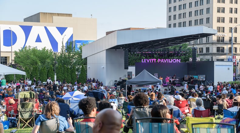 Levitt Pavilion Dayton will celebrate World Indigenous Day Saturday, Aug. 9. TOM GILLIAM / CONTRIBUTING PHOTOGRAPHER