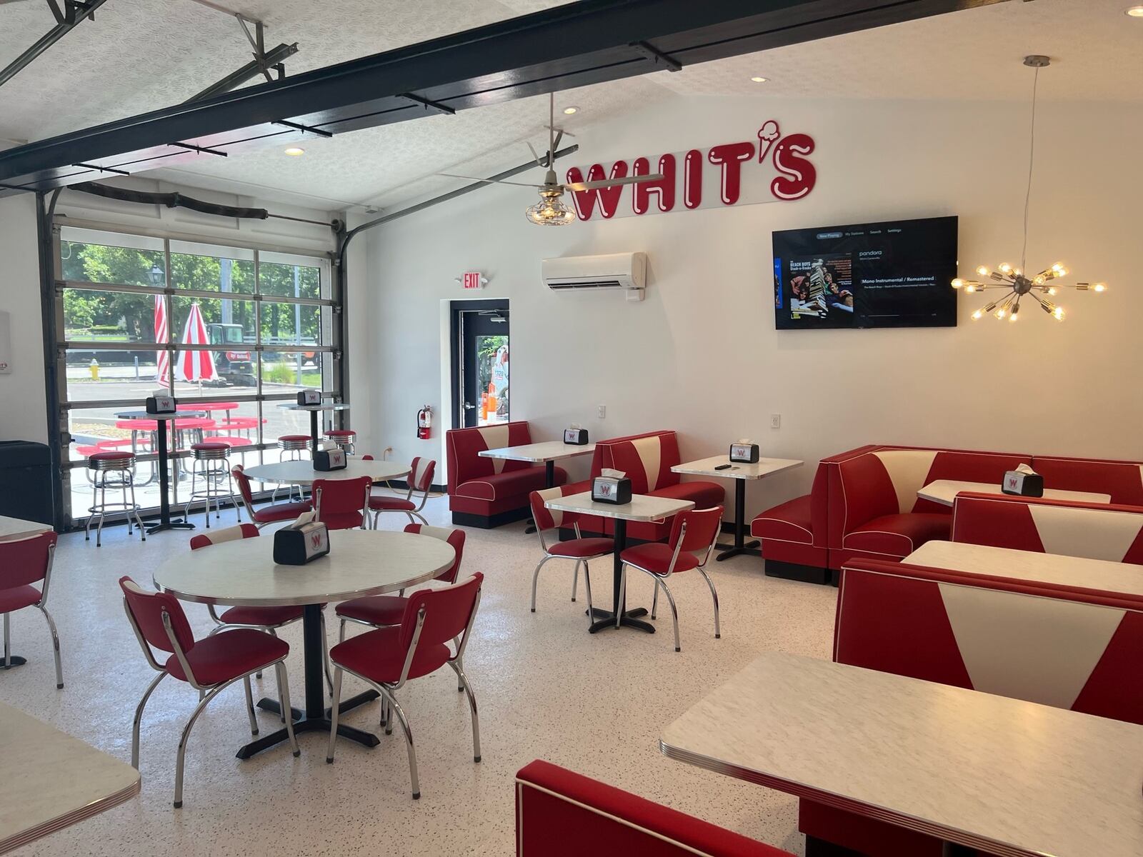 Whit's Frozen Custard is open at 199 N. Main St. in Centerville. Owner Jeffrey Neace redeveloped the vacant former service station into a community gathering spot with a large outdoor area and a vintage atmosphere. CONTRIBUTED