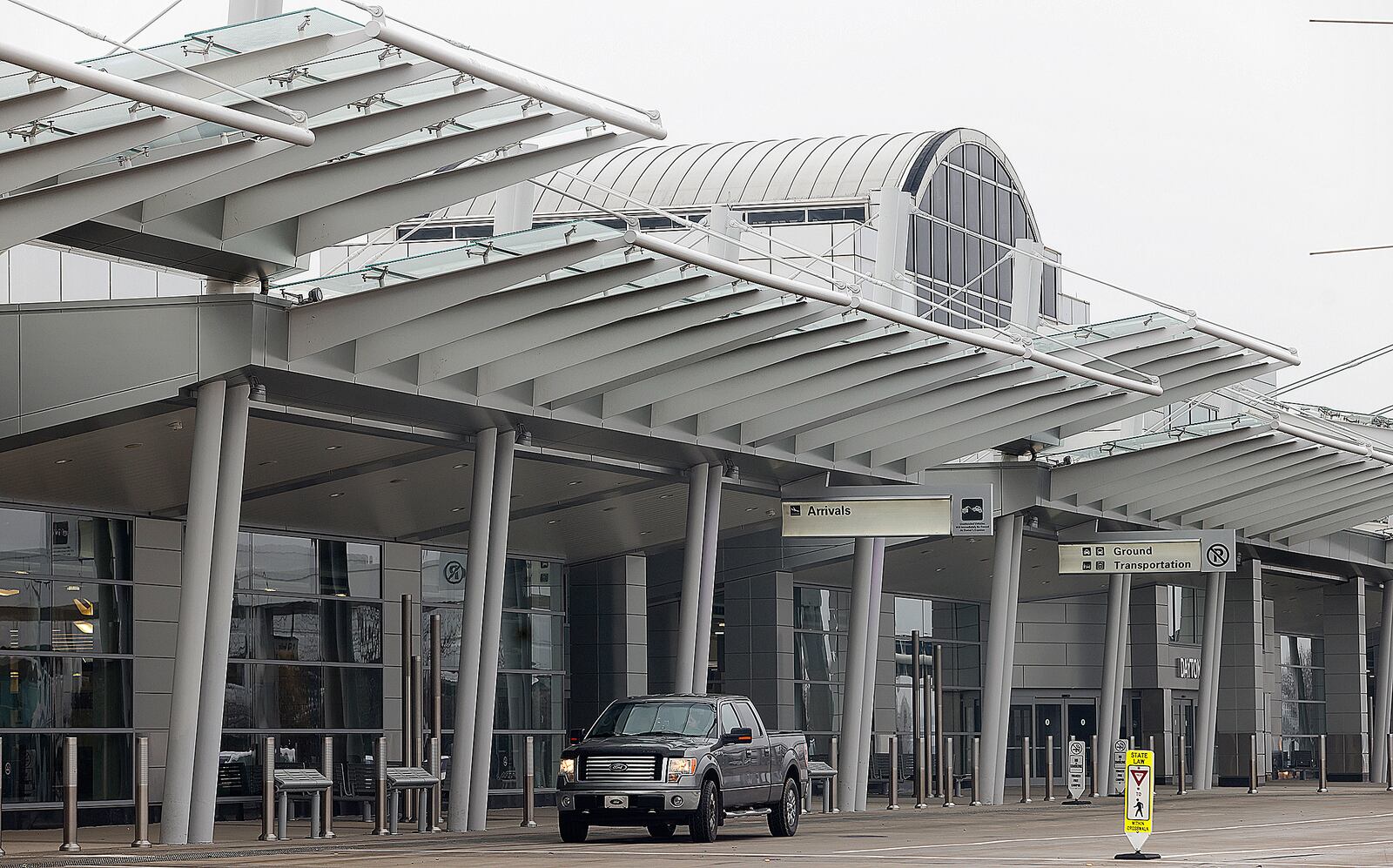 Dayton International Airport, Wednesday, Feb. 12, 2025. MARSHALL GORBY\STAFF
