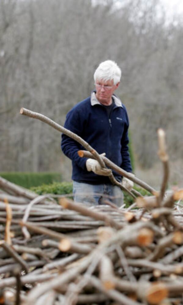 "Woven Wood" artist Patrick Dougherty
