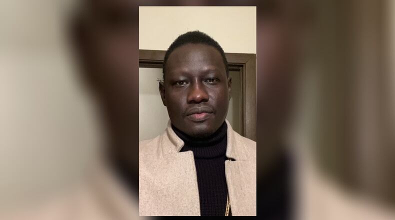 Chol Chol is a student at the Sinclair Police Academy. Originally from South Sudan, he came as a refugee from Cairo, Egypt to the United States. (CONTRIBUTED)