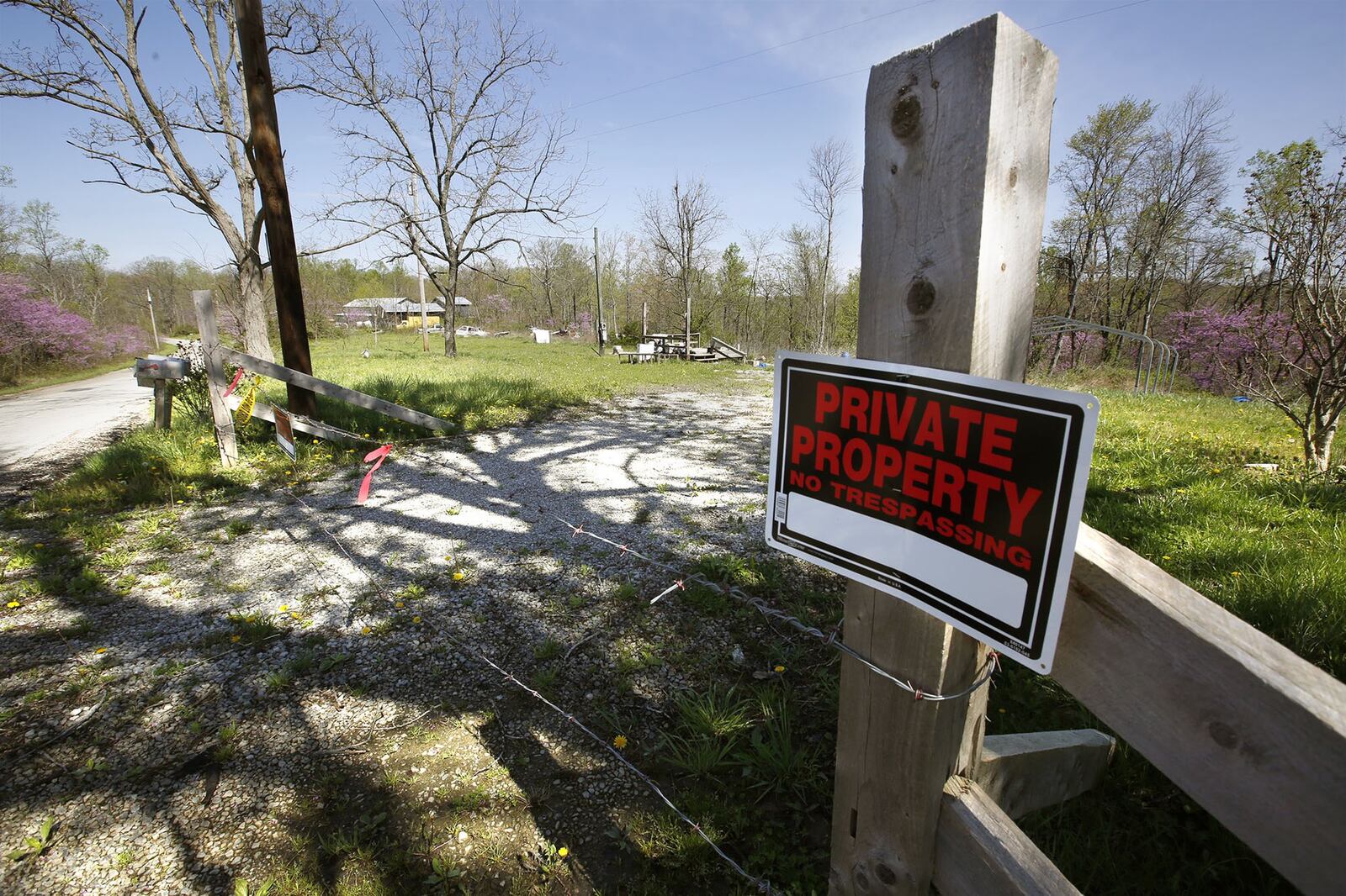 Clarence “Frankie” Rhoden and Hannah Gilley were killed and two children’s lives spared in their mobile home on Union Hill Rd. A total of eight members of the Rhoden family were killed in rural Pike County in the early morning hours of April 22, 2016. TY GREENLEES / STAFF