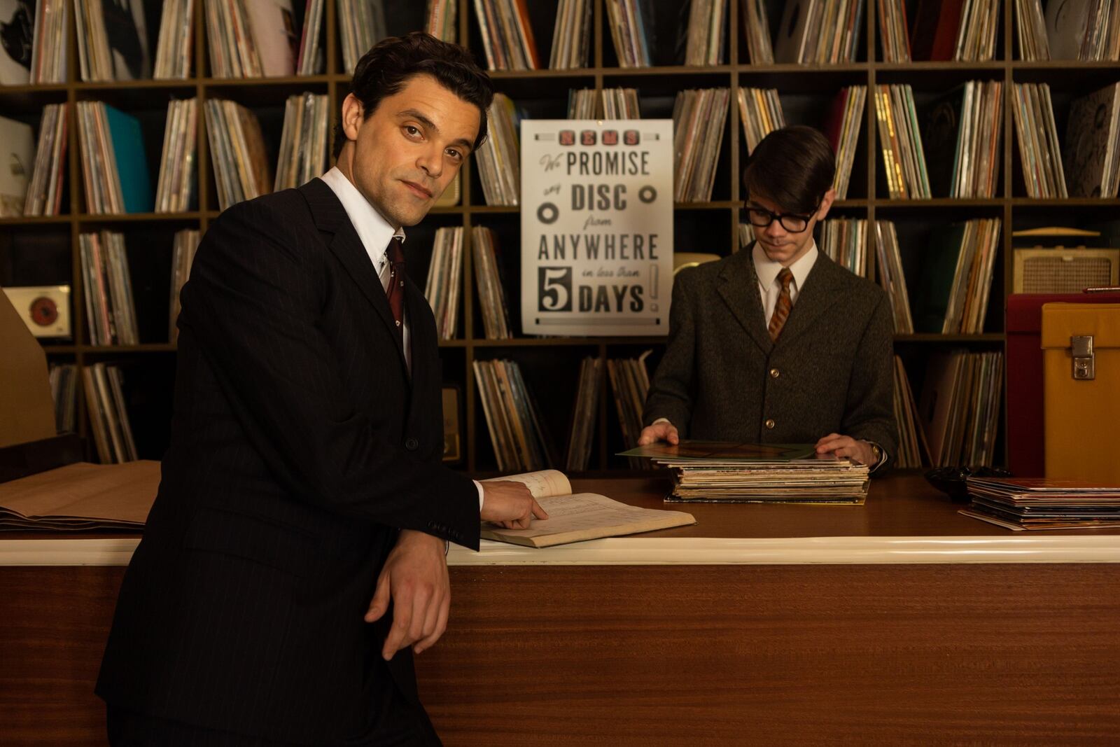 Jacob Fortune-Lloyd (Brian Epstein) in "Midas Man," which will close the 25th annual Dayton Jewish International Film Festival June 29 at the Plaza Theatre. CONTRIBUTED