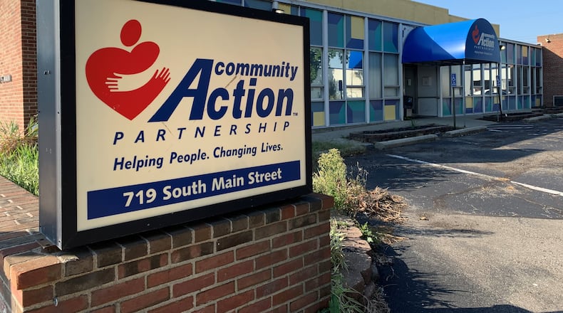 File photo of Miami Valley Community Action Partnership offices around the time of the COVID-19 pandemic. FILE