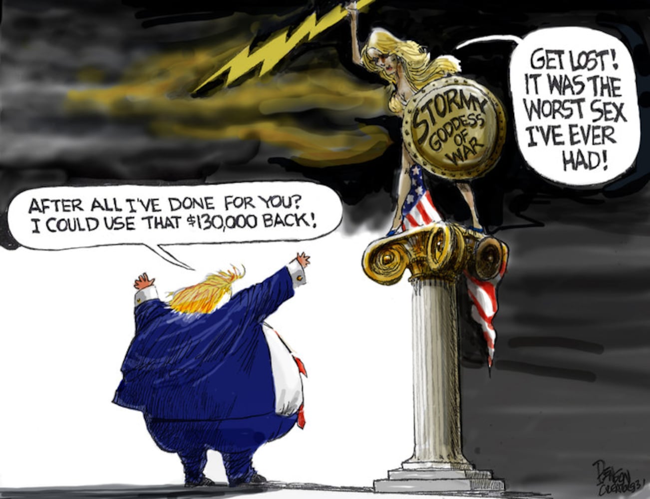 WEEK IN CARTOONS: Trump indictment, school shooting and more