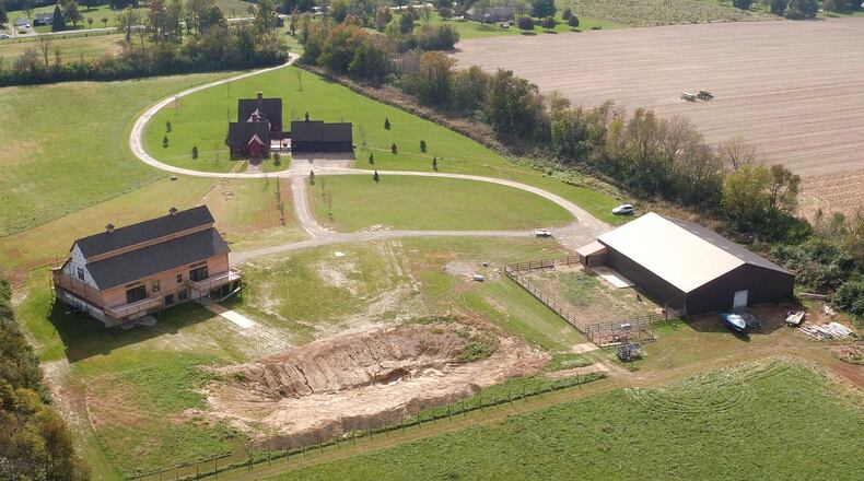 Montgomery County issued a stop work order June 25 for Stoney Hill Bed and Breakfast on Upper Miamisburg Road in Miami Twp. TY GREENLEES / STAFF