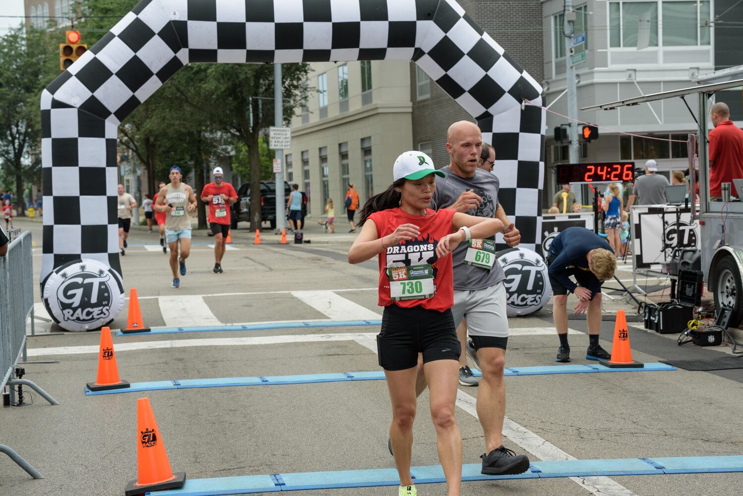 PHOTOS: Did we spot you running in the Dragons 5K at Day Air Ballpark?