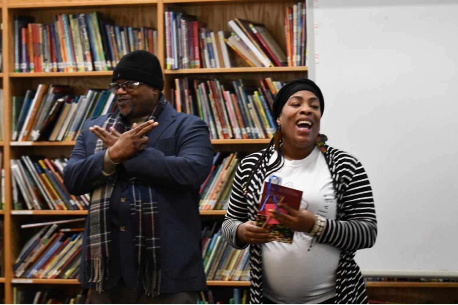 Photos: Dayton Strong! Kids receive copies of book they wrote about tornadoes
