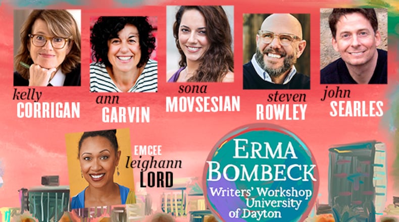 The Erma Bombeck Writers' Workshop will take place March 26-28, 2026, at the University of Dayton. CONTRIBUTED