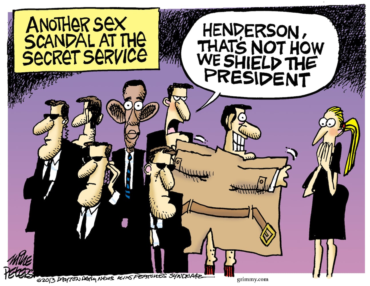 Peters: Sex scandal