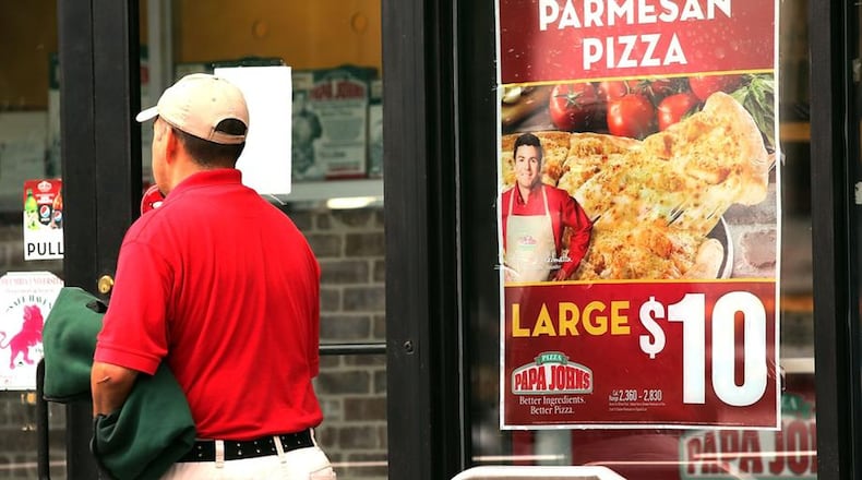 Area delivery drivers have filed a lawsuit against Papa John’s.