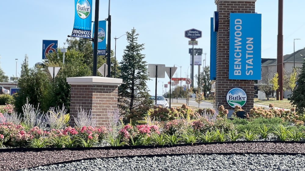 Benchwood Station Business District welcomes more than 20,000 cars daily and brings in about $2.5 million in revenue for Butler Twp. each year. AIMEE HANCOCK/STAFF