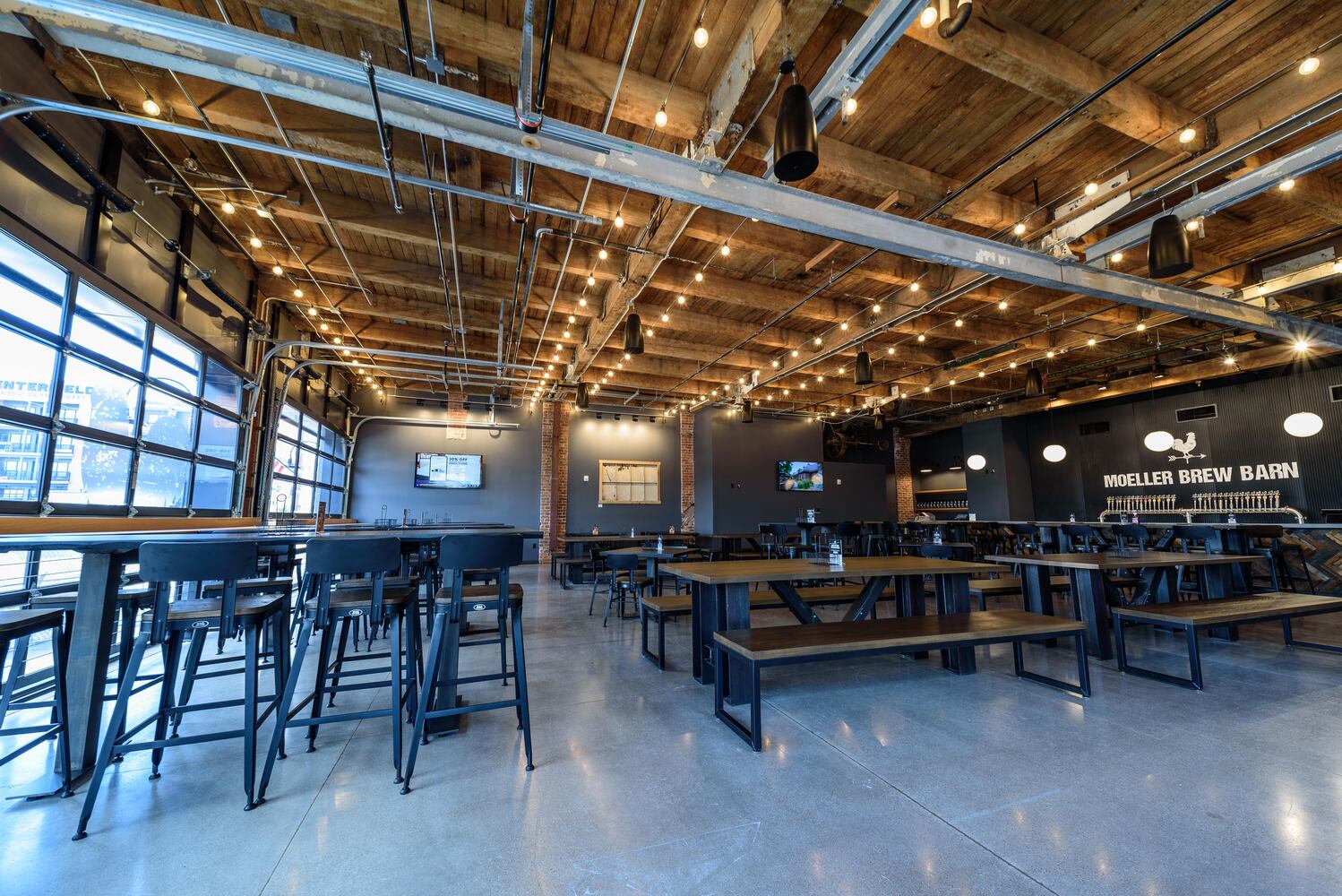 PHOTOS: Take a sneak peek at the new Moeller Brew Barn in downtown Dayton