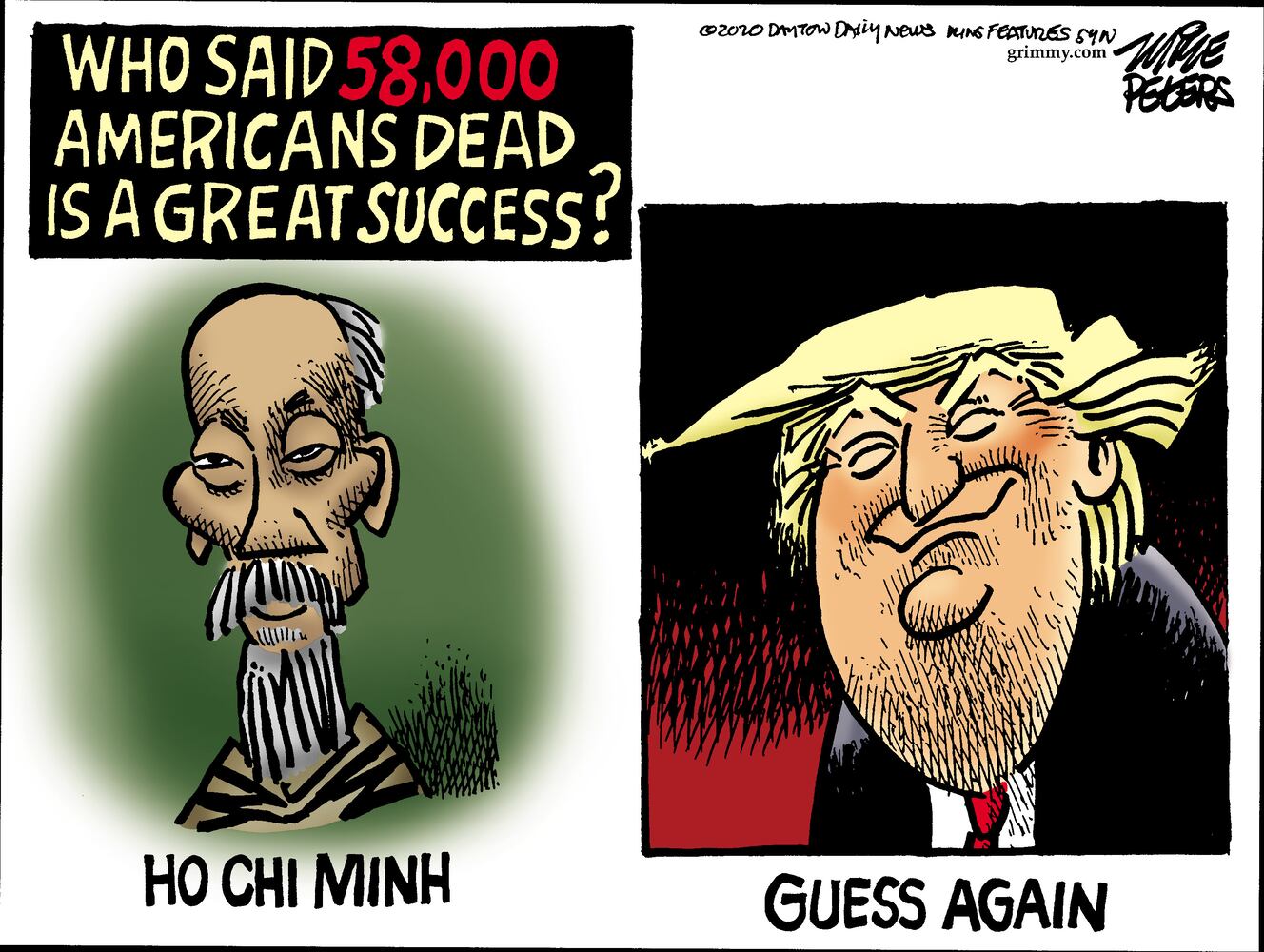 2020: The best of Pulitzer Prize winner Mike Peters political cartoons