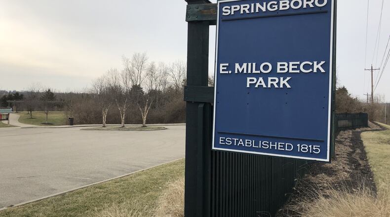 A 14-year-old Florida girl was rescued from this park in Springboro in a case turned over to a human trafficking task force. LAWRENCE BUDD / STAFF