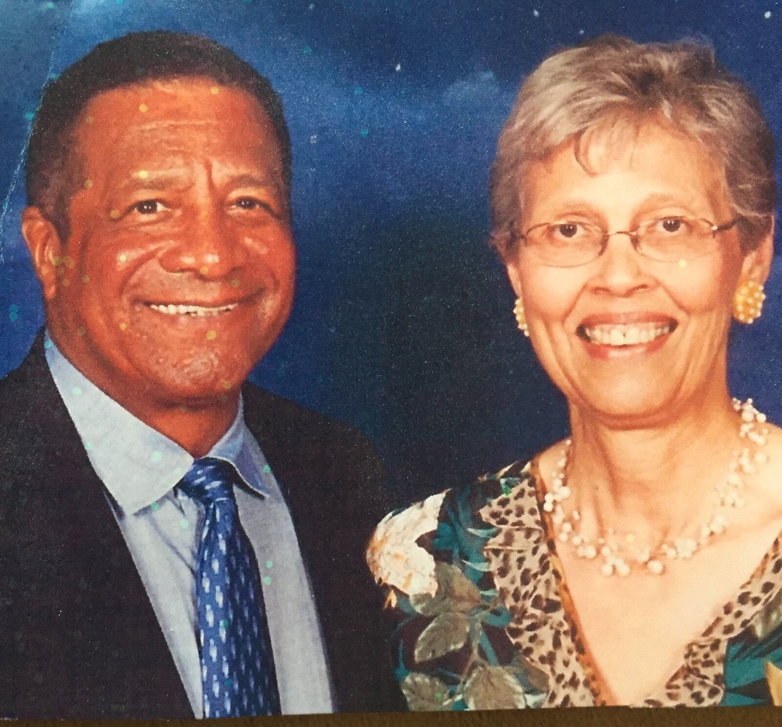 Mickey Carter and late wife Barbara. CONTRIBUTED