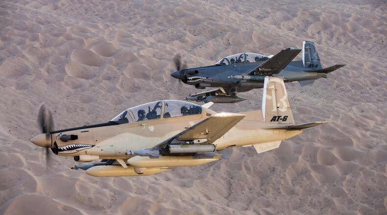 The AT-6 Wolverine. CONTRIBUTED