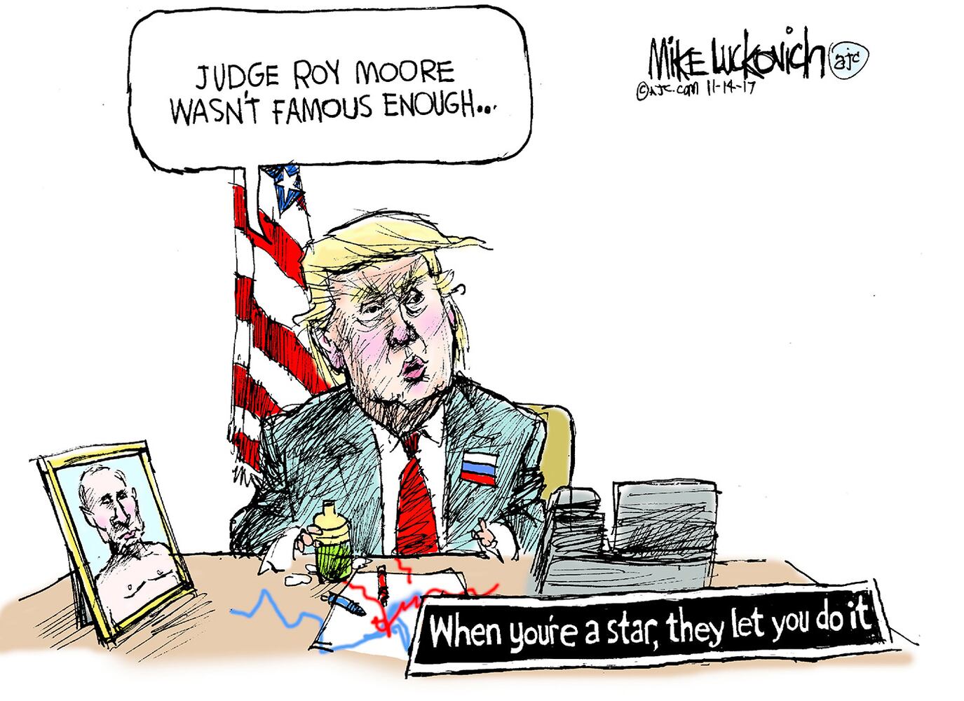 Week in cartoons: Roy Moore, Jeff Sessions and more