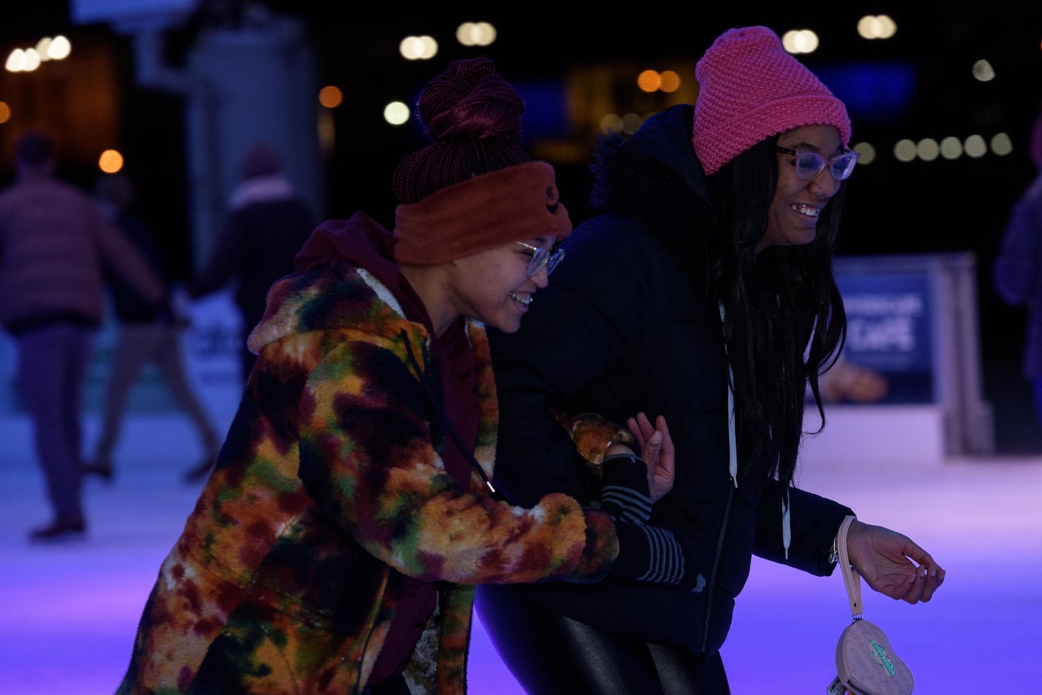 PHOTOS: Did we spot you ice skating during '90s Night at RiverScape MetroPark?