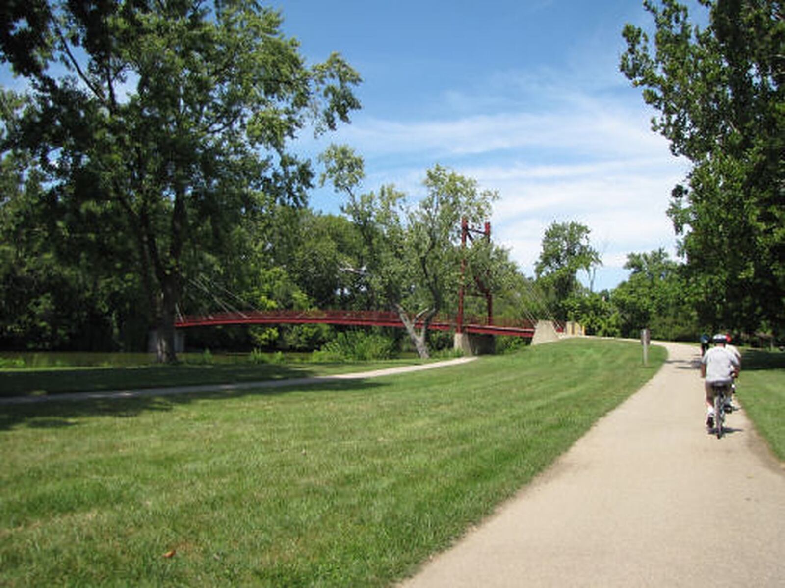 The Great Miami River Trail at Island MetroPark. CONTRIBUTED